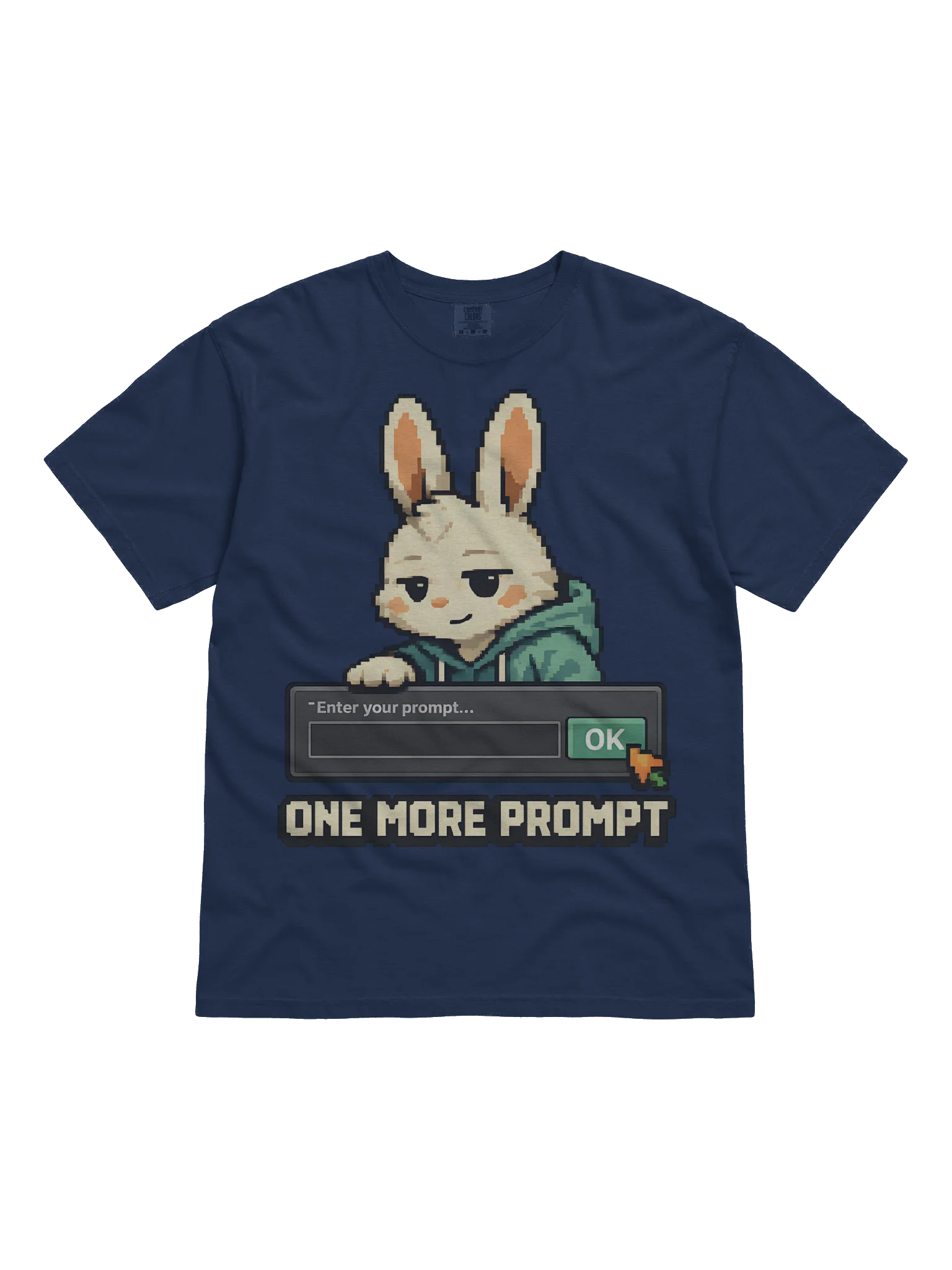 One More Prompt Rabbit T-Shirt product image (1)