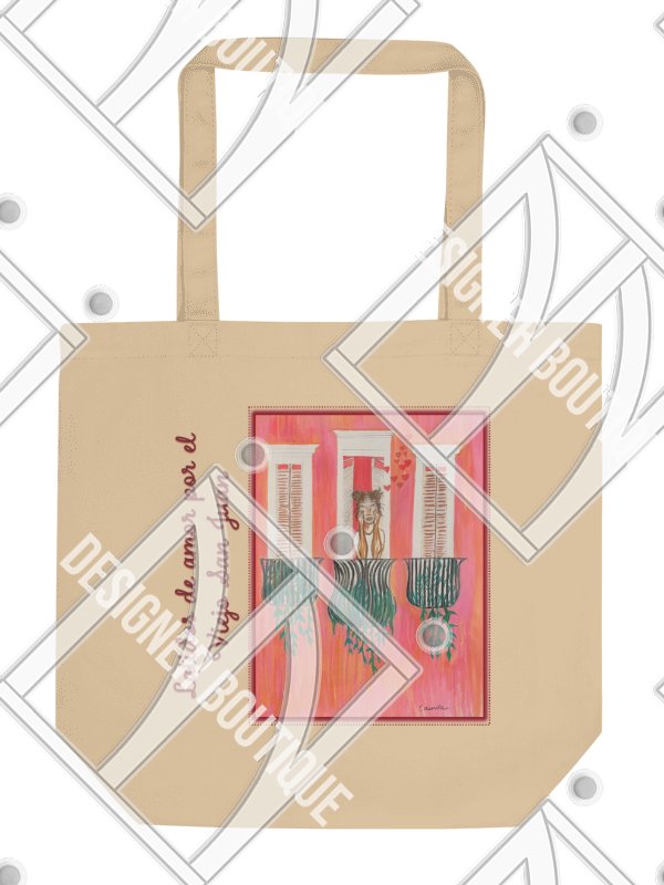 NN Designer Boutique x Camila Arraiza: Bolso de Mano (Castaña) – Latidos de Amor por el Viejo San Jua product image (1)