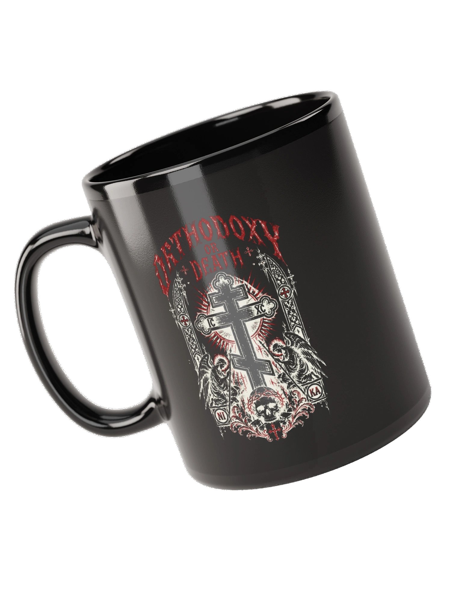 Orthodoxy or Death — Black Mug product image (10)
