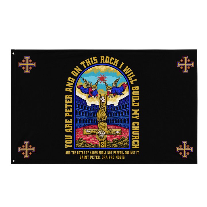 Saint Peter's Cross Flag product image (1)