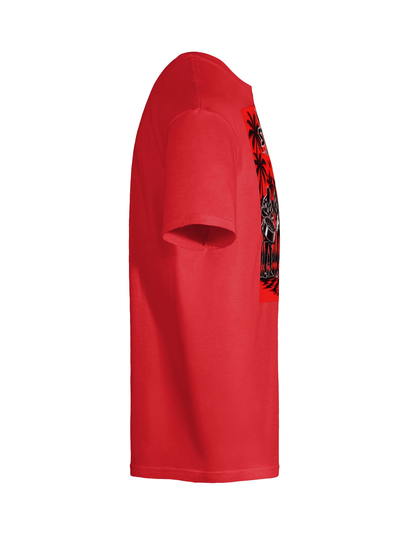 Moe Stringz T-Shirt Red product image (10)