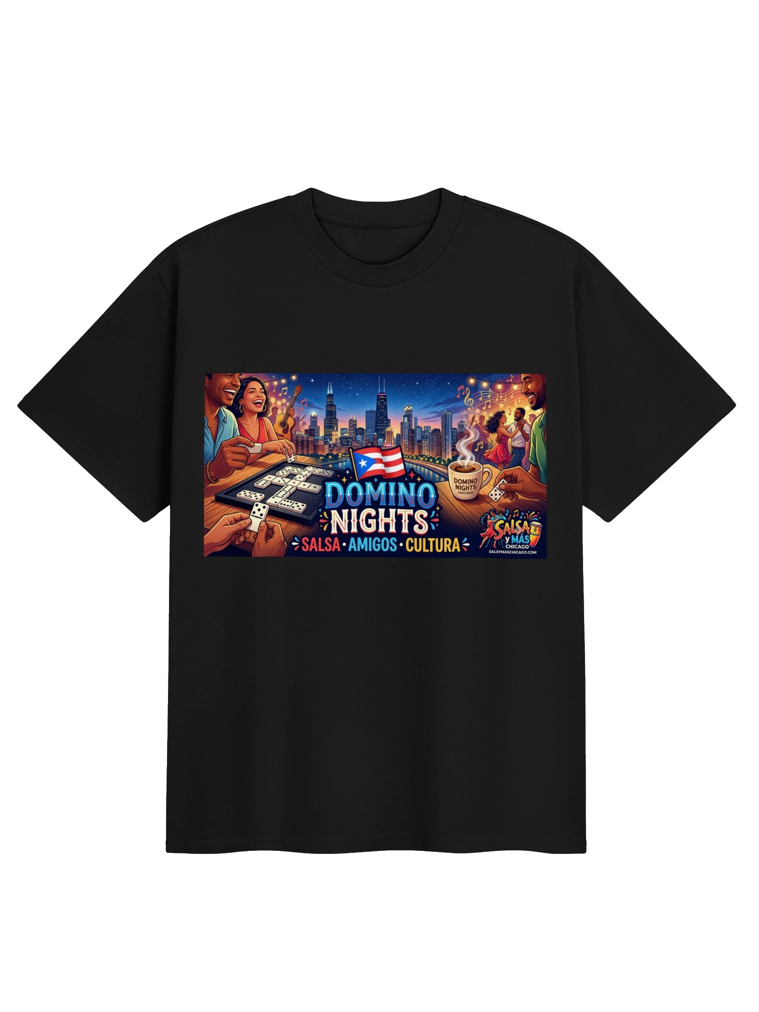 Dominos night, caon salsa y mas chicago product image (1)