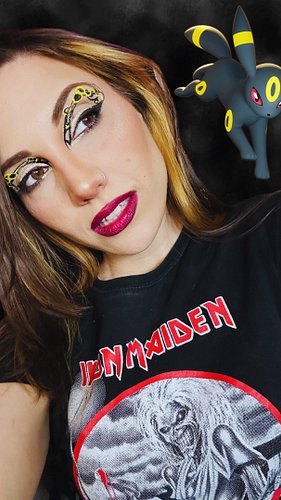 Come to the dark side, we’ve got Umbreon! 🖤 

This look was fairly simple (in terms of what was used) we did a dramatic graph...