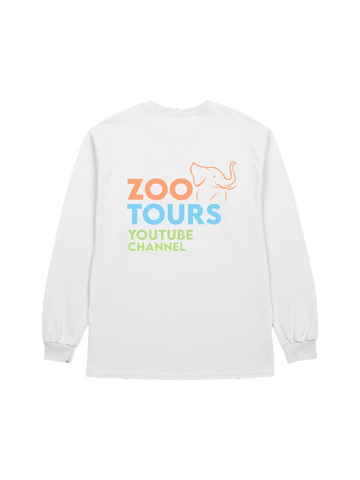 Front & Back Zoo Tours Logo Long Sleeve product image (2)