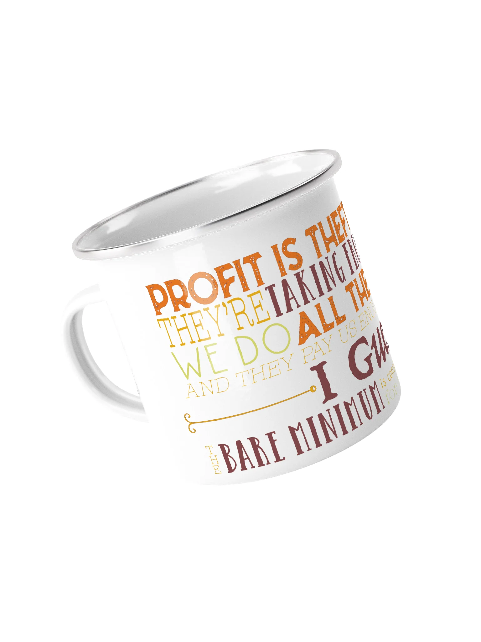 "Profit is theft" Mug product image (1)