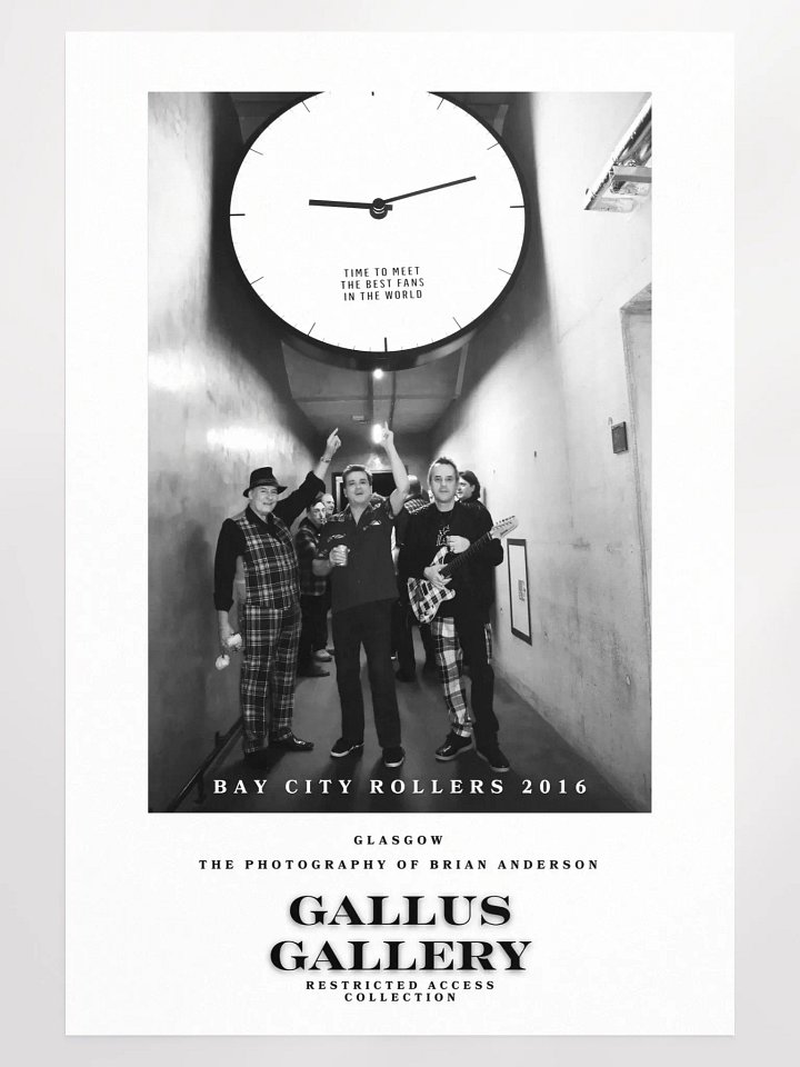 Gallus - Restricted Access Collection - Glasgow Bay City Rollers product image (1)