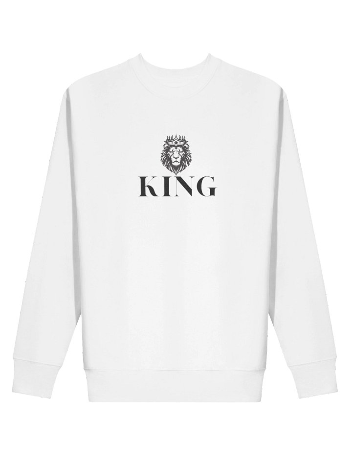KING Sweatshirt White product image (2)