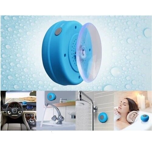 Mini Portable Waterproof Bluetooth Shower Speaker - Wireless Suction Cup Audio product image (13)