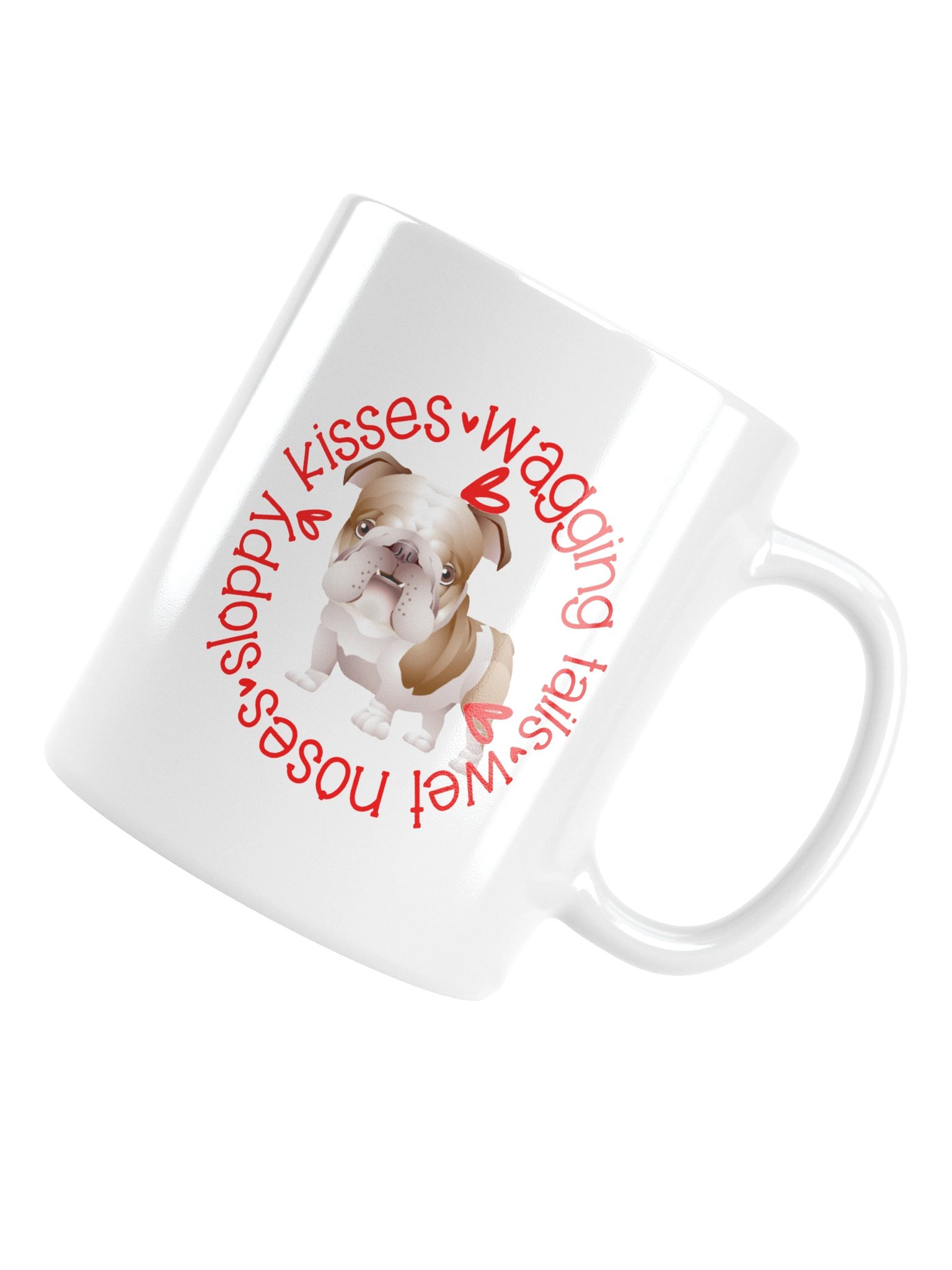 Sloppy Kisses Bulldog Mug product image (15)