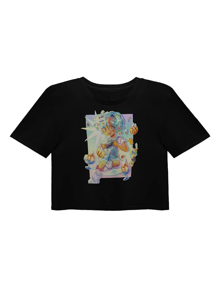 GlitchKraft 5-Year Anniversary Crop Top product image (1)