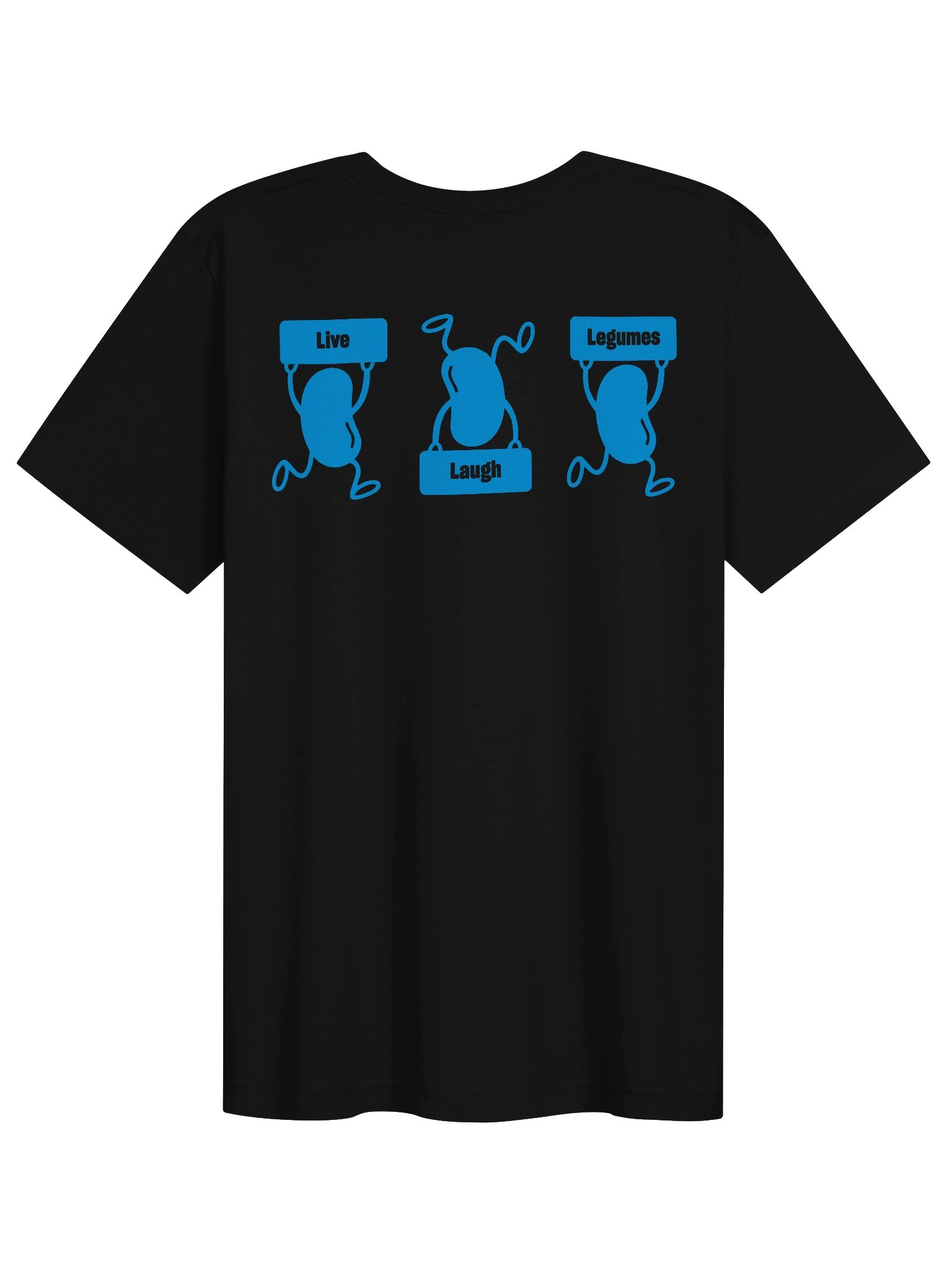 Live Laugh Legumes - T-shirt - Back design product image (2)