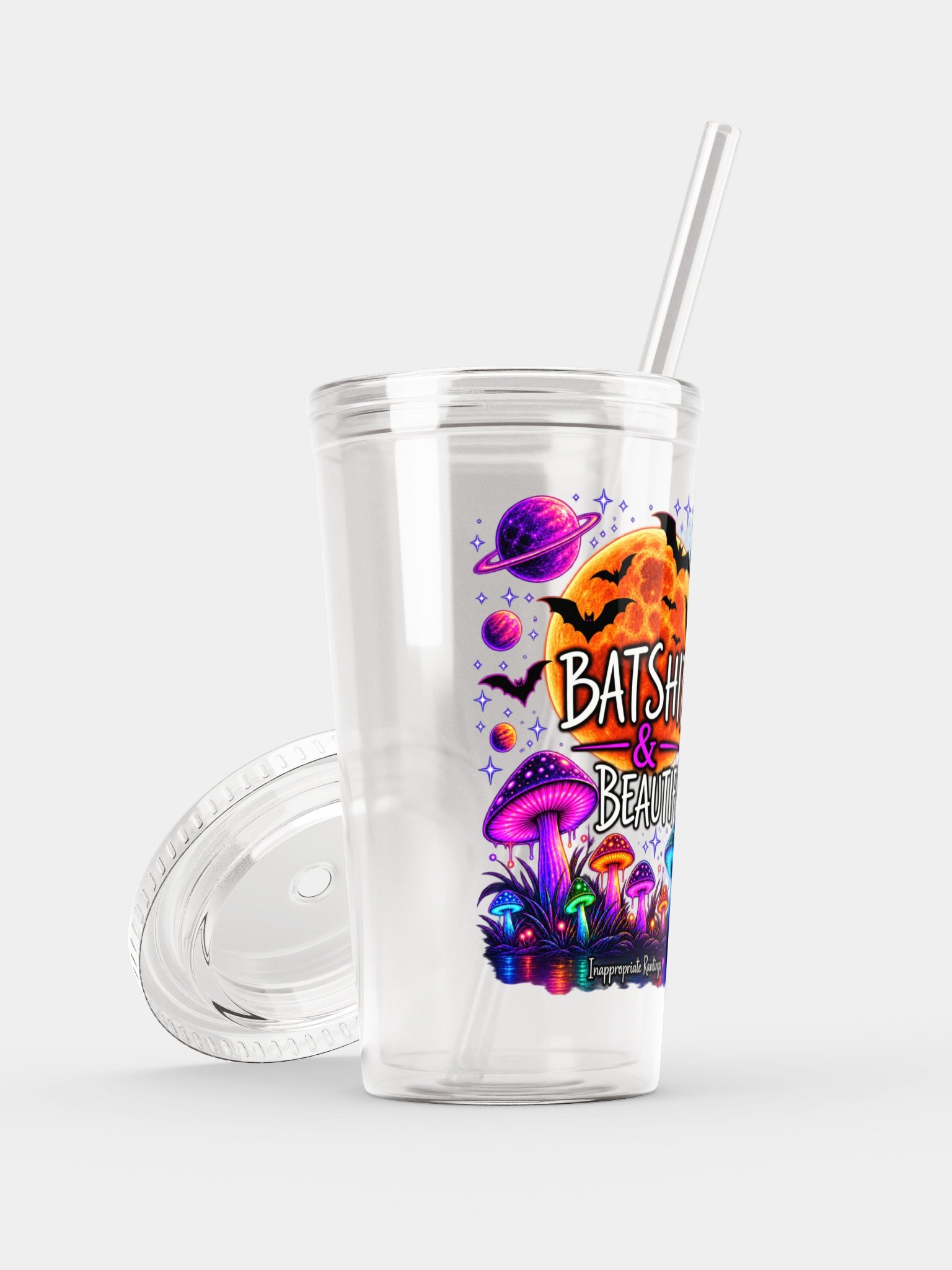 Batshit & Beautiful Neon Tumbler product image (7)