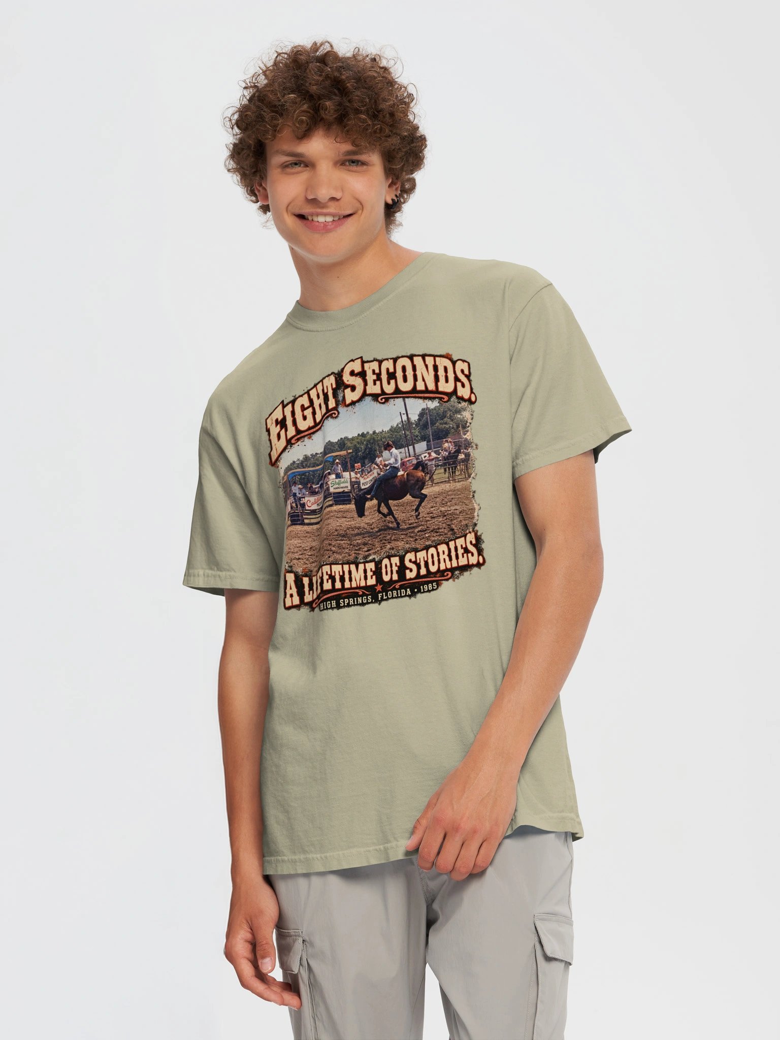 Vintage Bull Riding Shirt — Eight Seconds, A Lifetime of Stories | Broken Arena™ product image (6)