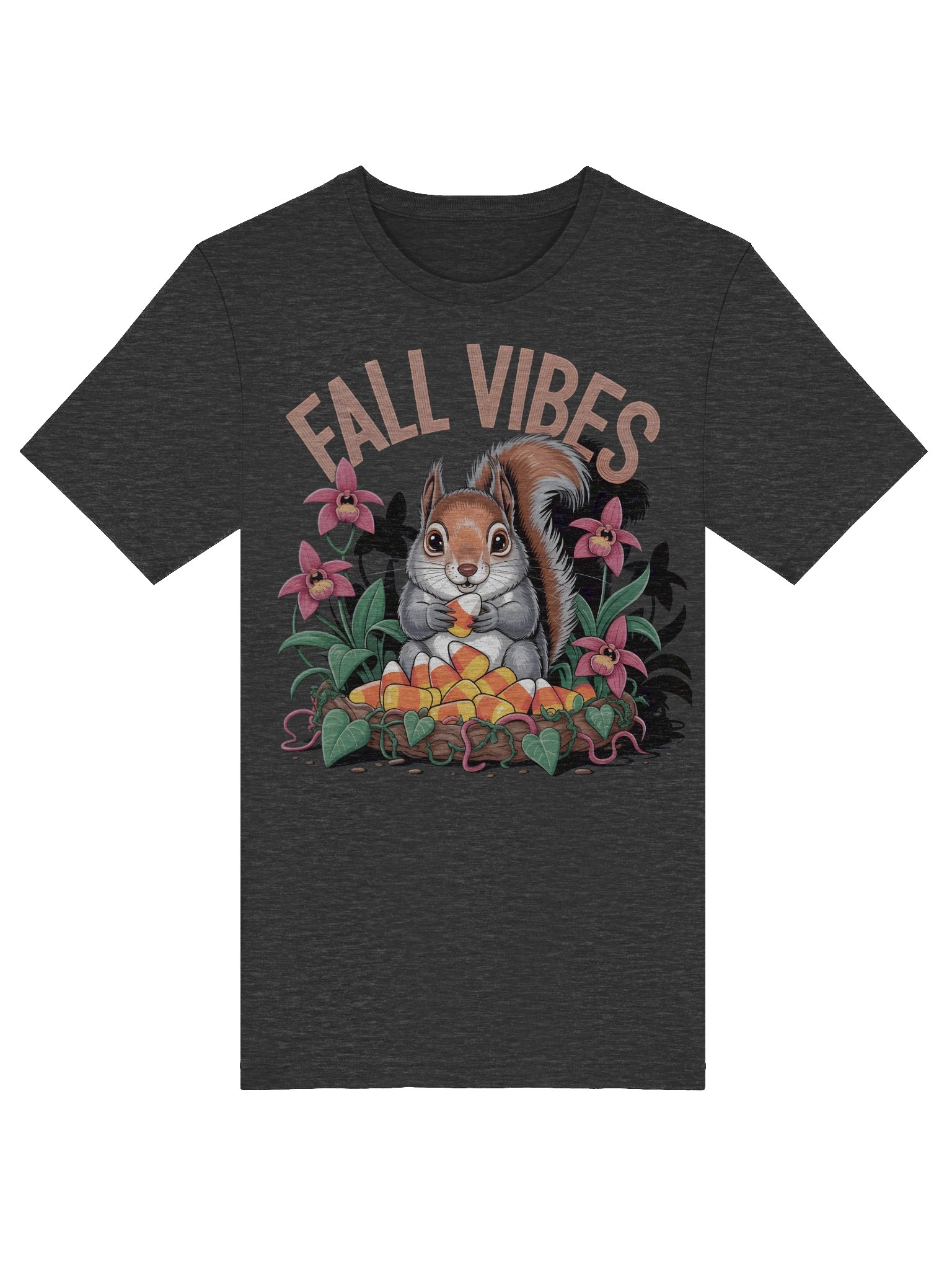 Fall Vibes Squirrel T-Shirt product image (5)
