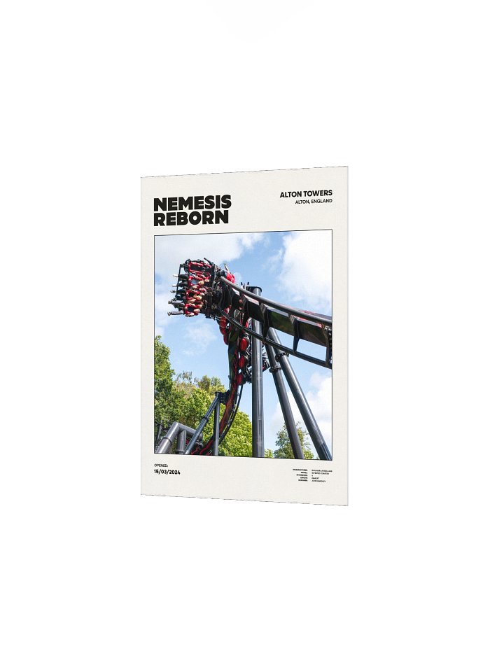 Nemesis Reborn Corkscrew Premium Poster product image (2)