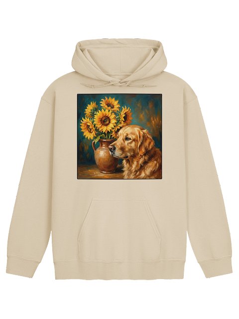 Sunflowers Golden Hoodie
