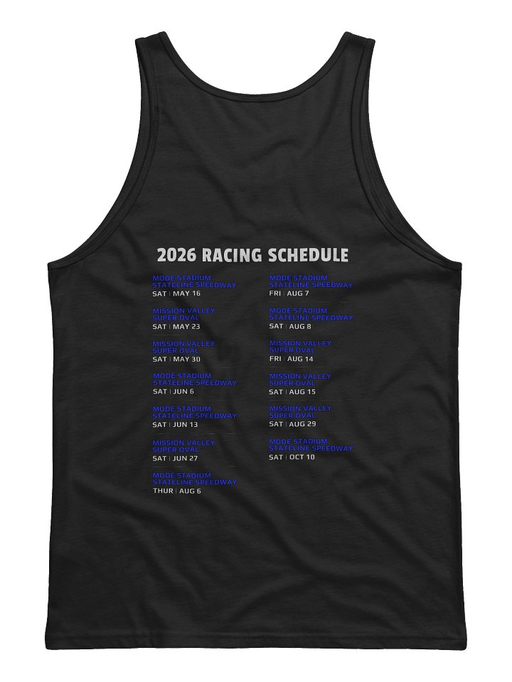 Nick Rees 2026 Schedule Jersey Tank product image (2)