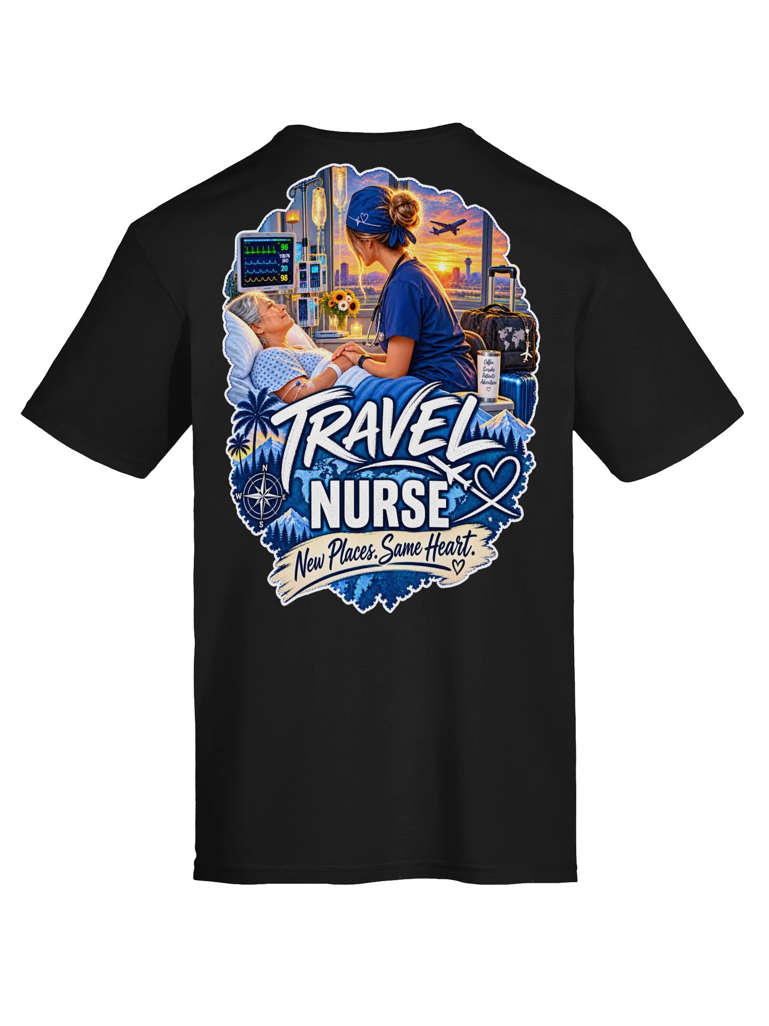RN Travel Nurse Adventure Tee product image (7)
