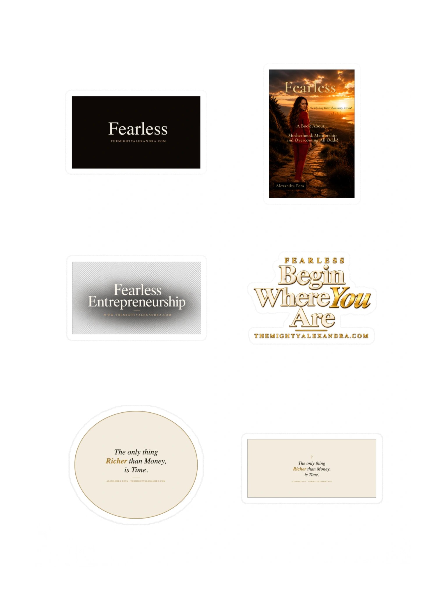 Fearless Sticker Sheet product image (3)