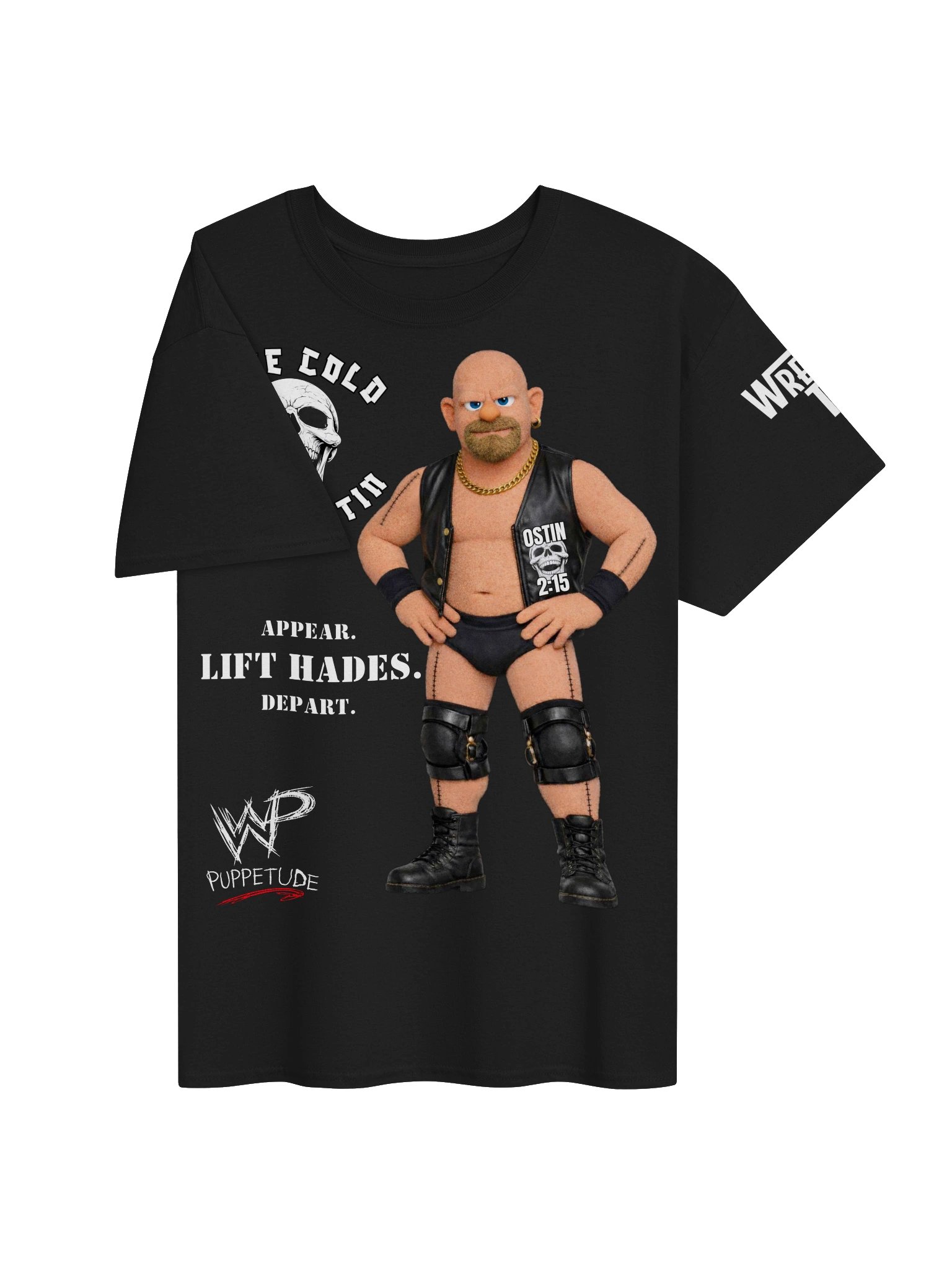 Bone Cold Steed Ostin Tee V1 w/ Sleeve print product image (3)