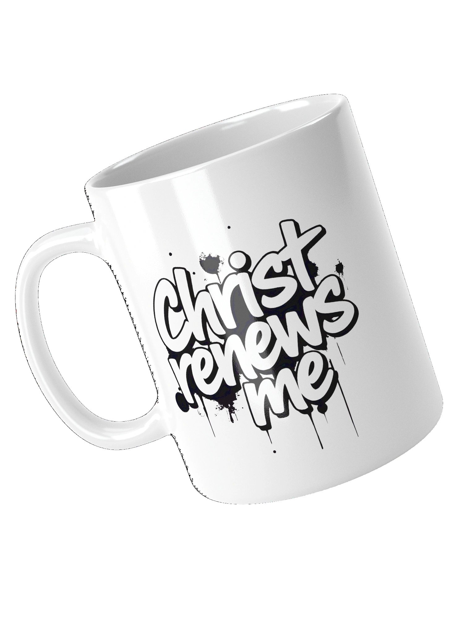 Christ Renews Me Graffiti Mug product image (4)