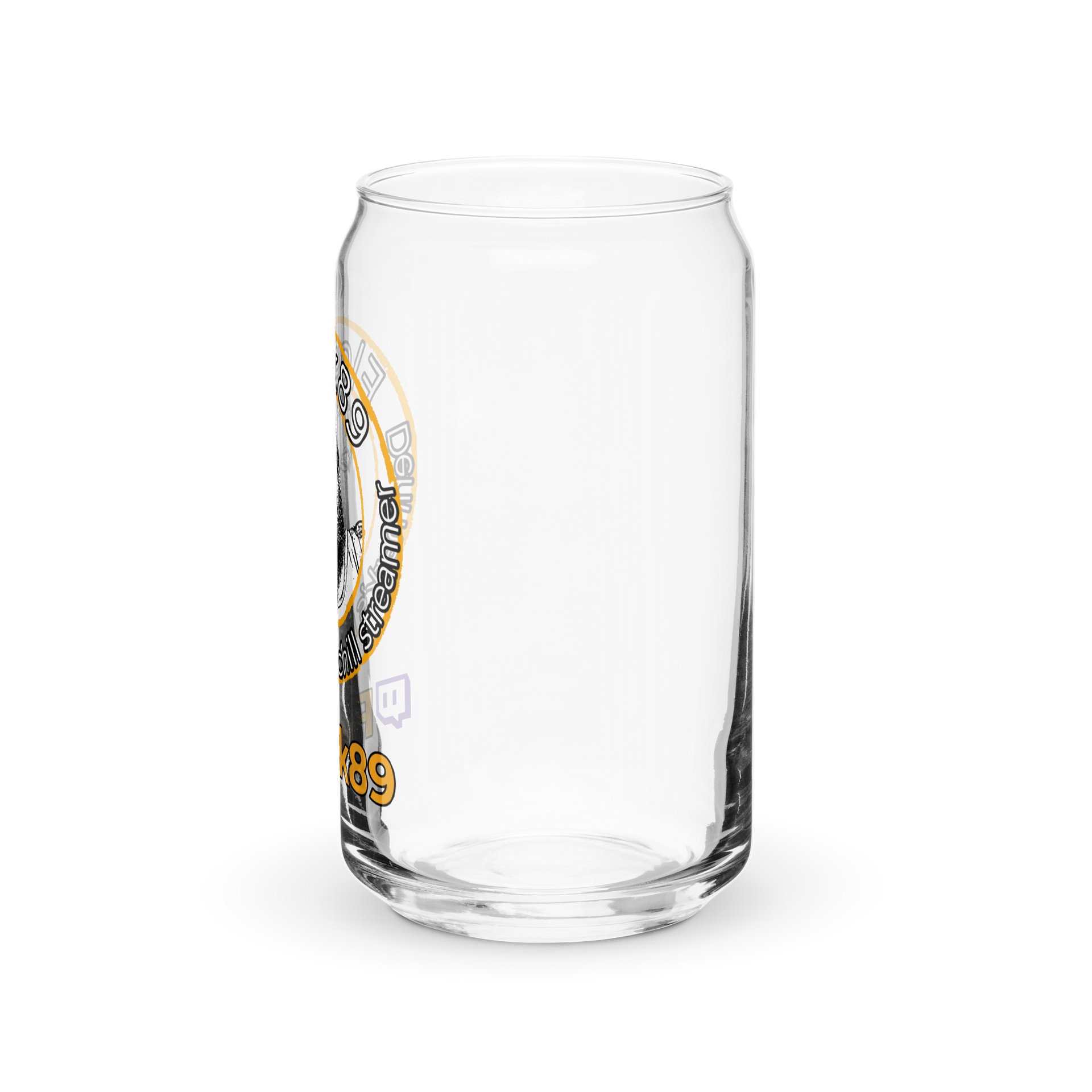 Flosk89 Logo on a glass! product image (2)