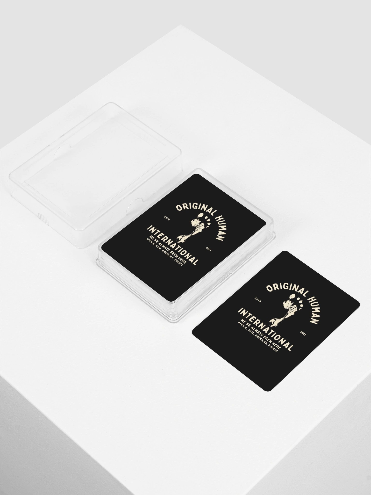 Original Human Footprint | Playing Cards | Originology | Black History X product image (2)