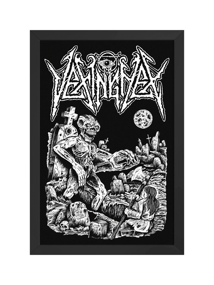 Revenant Framed Poster (White) product image (1)