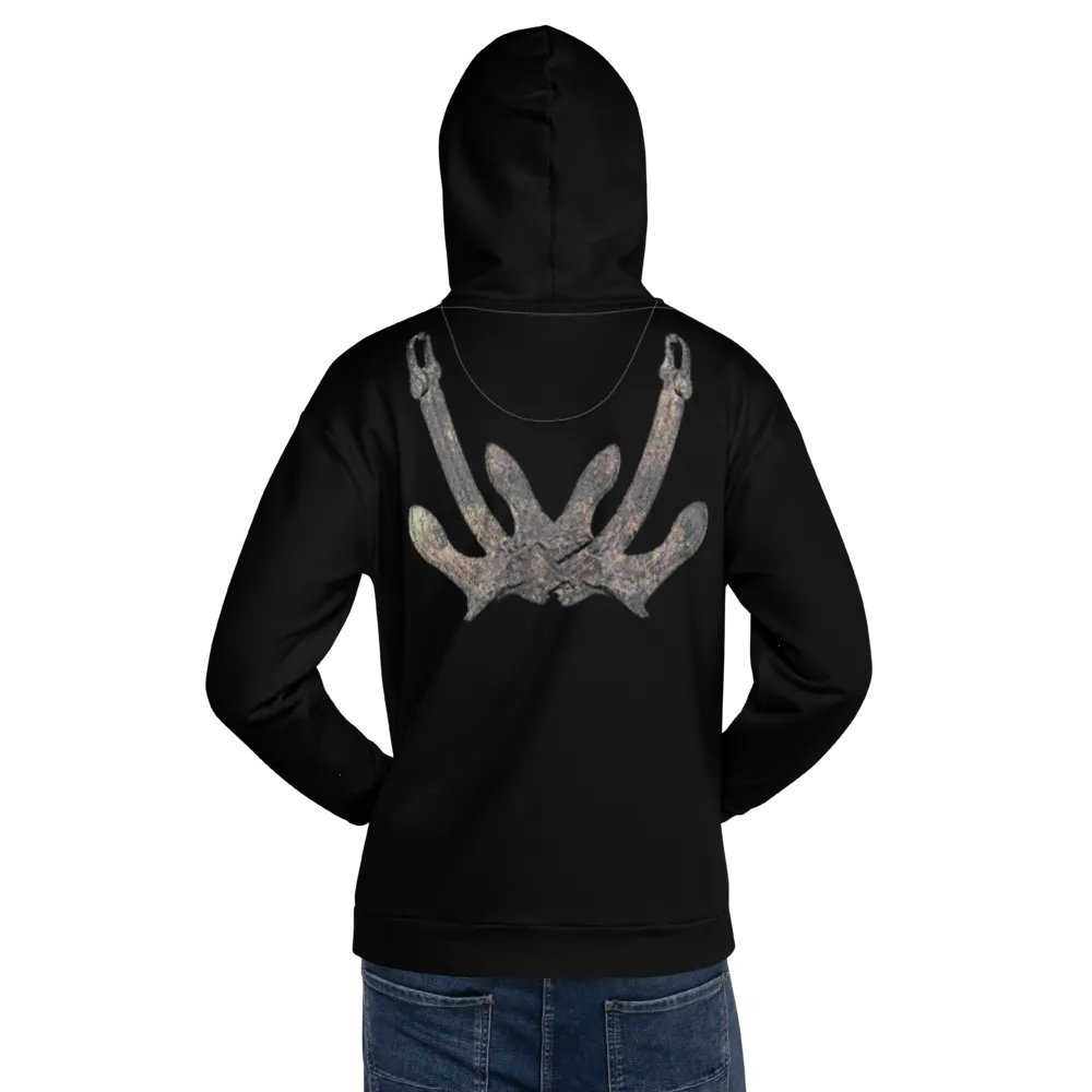 2 Anchor (Black) – Performance Marine Wear | Twin Anchor Apparel North Current Line product image (9)