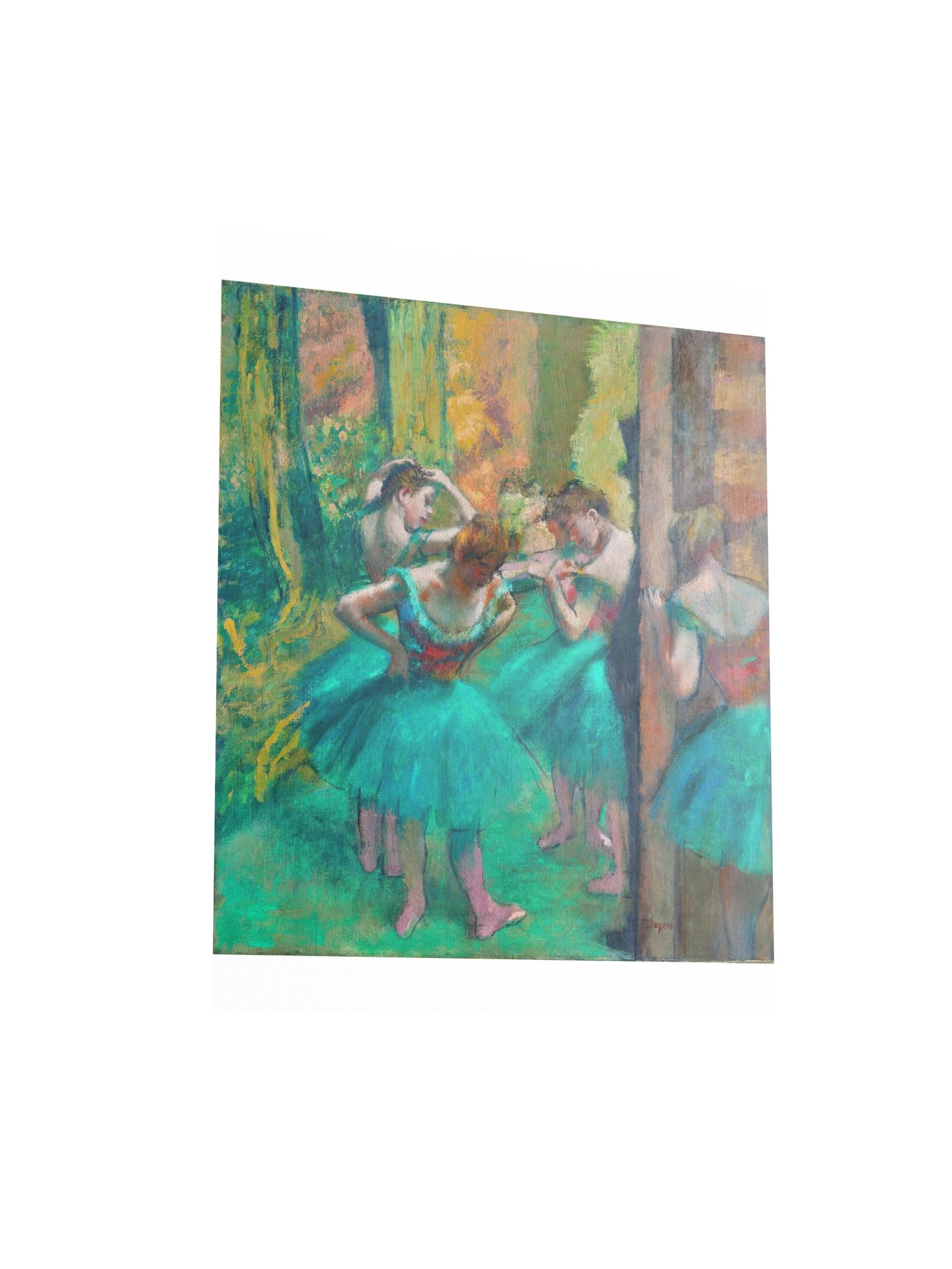 Dancers, Pink and Green — Medium Poster product image (3)