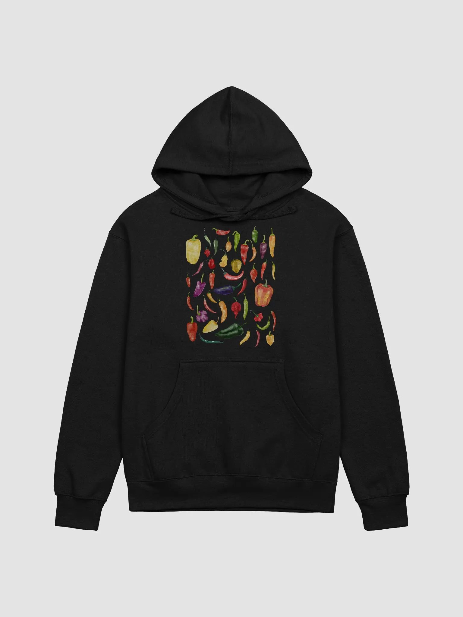 Chili Pepper Collage Adult Hoodie product image (3)
