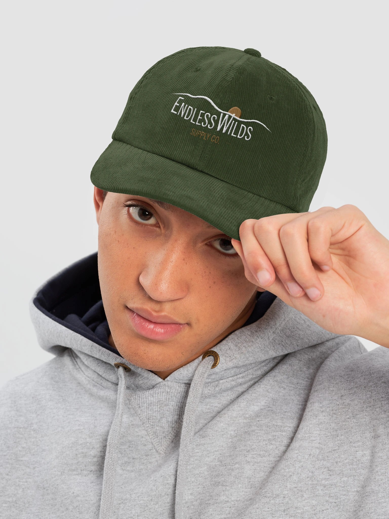 Endless Wilds Embroidered Corduroy Hat product image (6)
