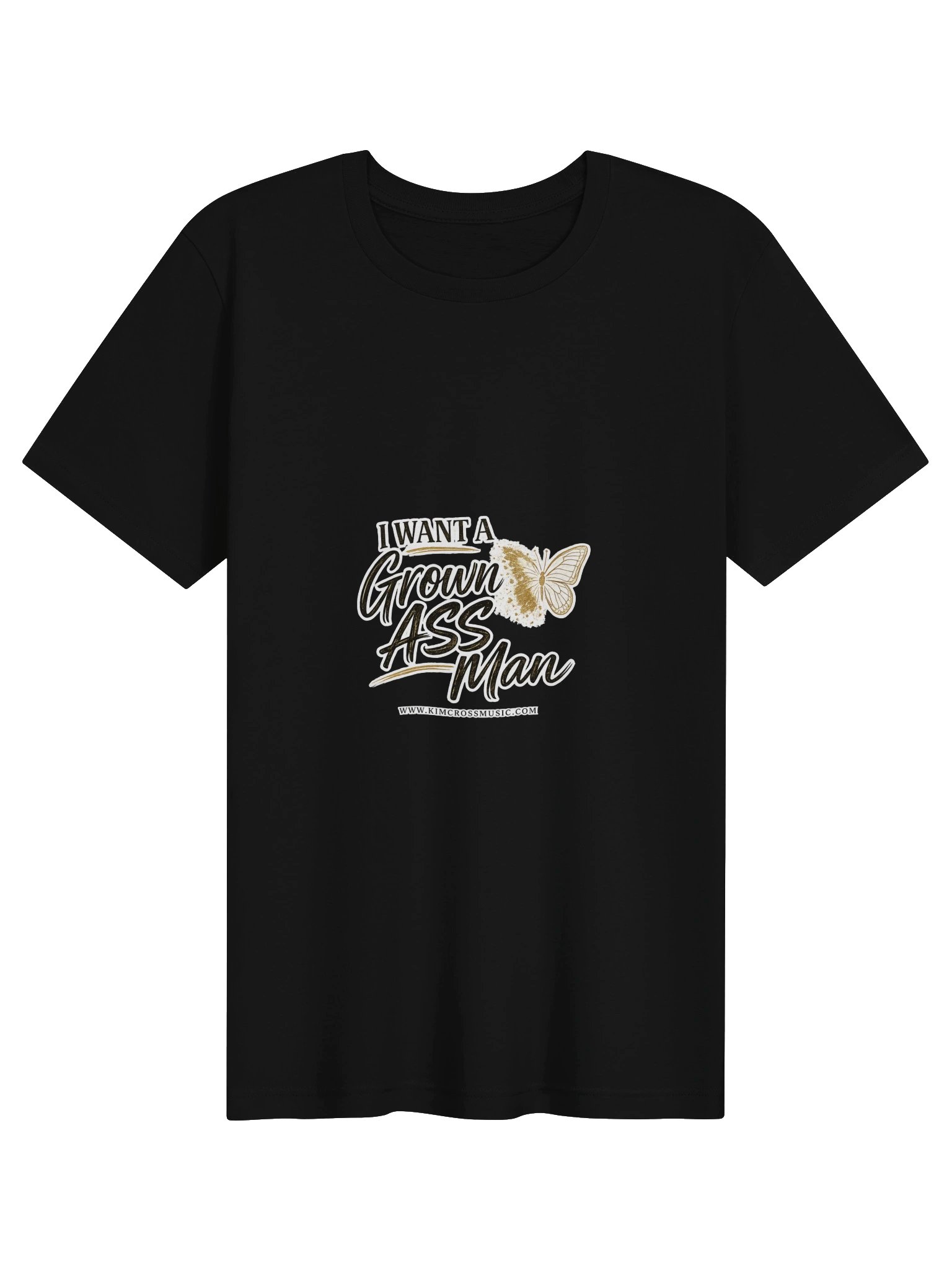 I Want a Grown Ass Man Women's T-Shirt Front Logo product image (2)