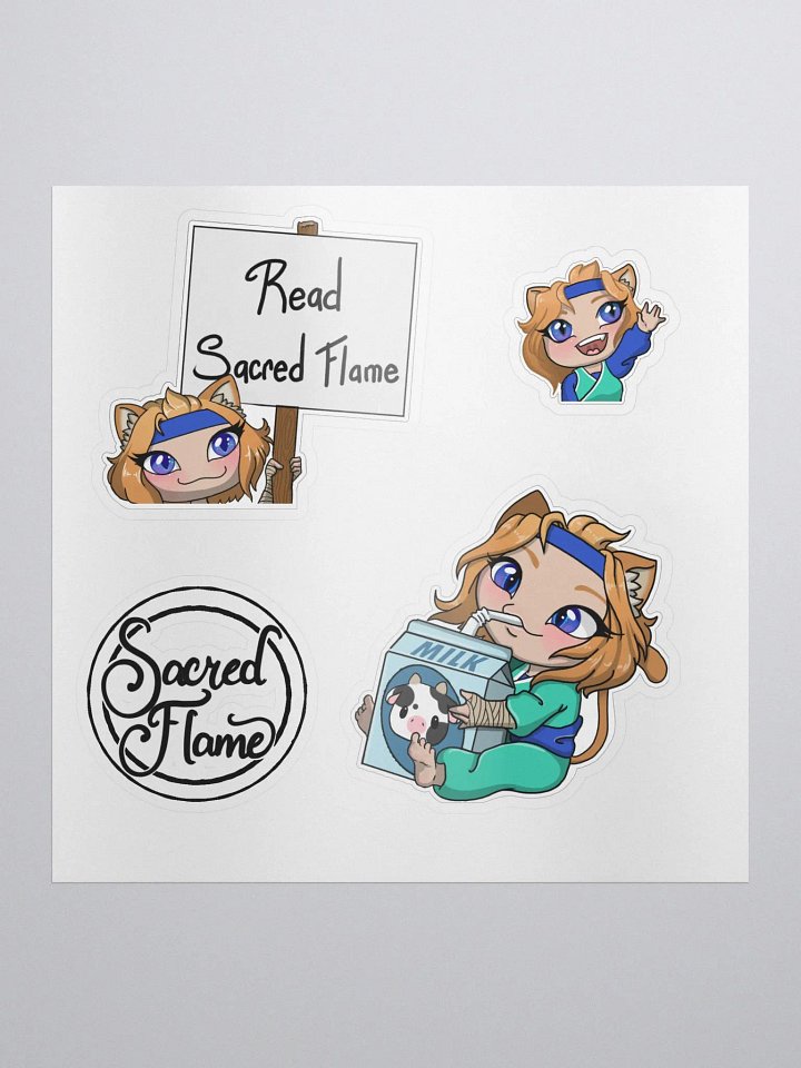 Luna Chibi Sticker Pack product image (1)