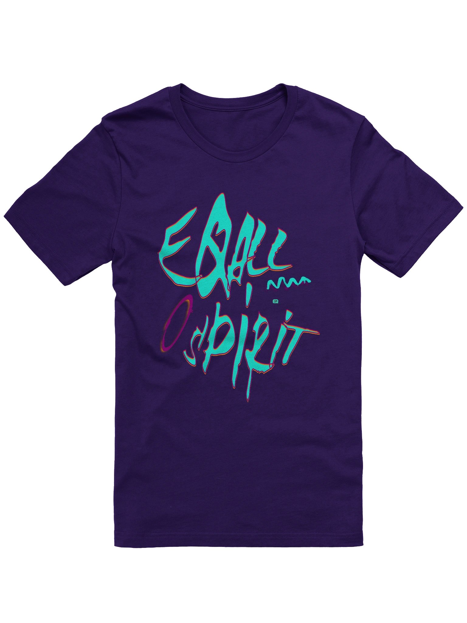 EQuALL Spirit_Bella & Canvas Unisex T-shirt_R3CVR.i by EQALL® Essentials_ Turquoise product image (2)