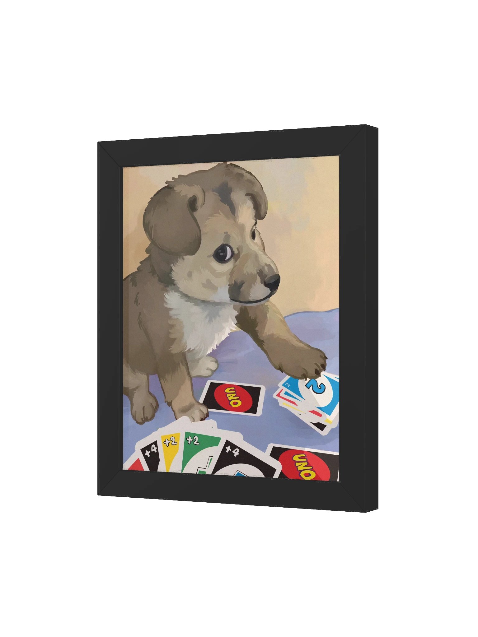 Card game framed poster product image (3)