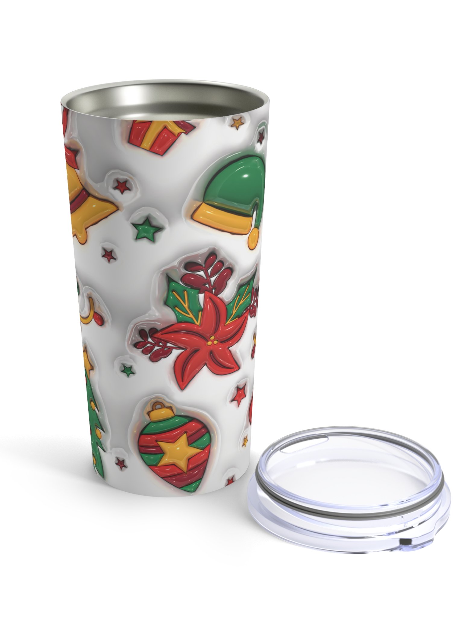 Golden Bell Christmas Stainless Steel Tumbler product image (6)