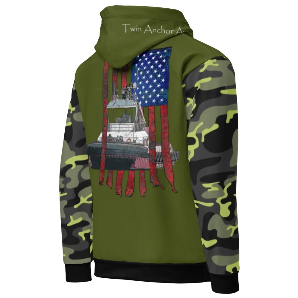 AF & Tug Athena (Camouflage & Green) – Performance Marine Wear | Twin Anchor Apparel North Current Line product image (9)