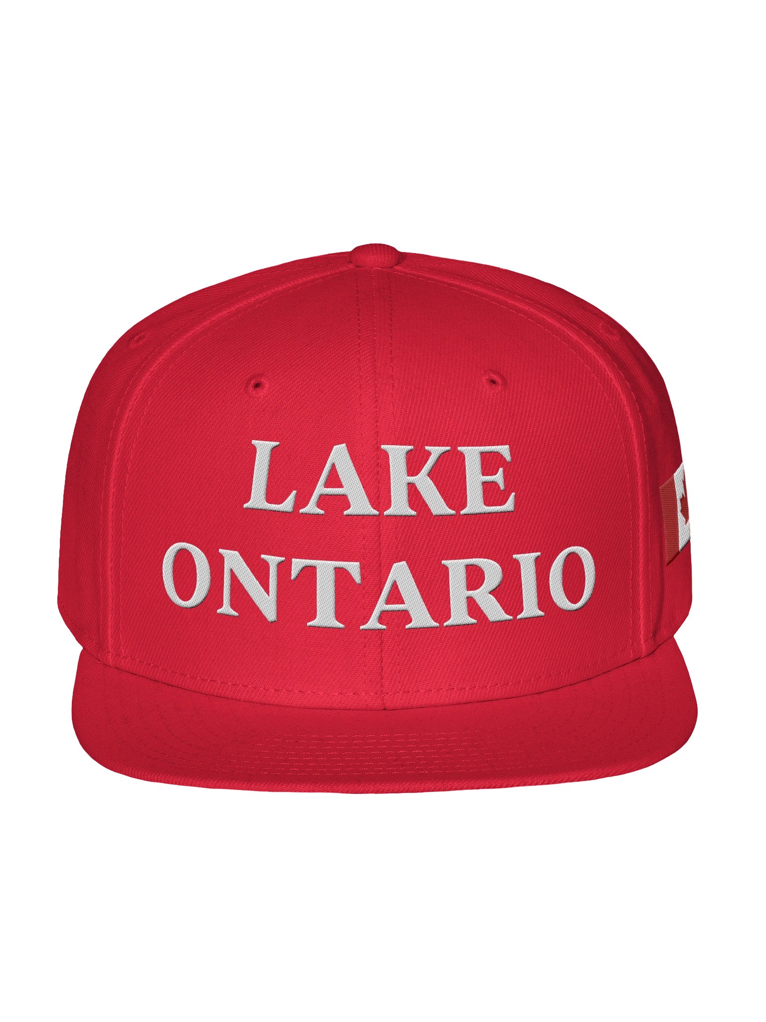 Lake Ontario Hat – Embroidered Canada Flag On The Left, Snapback Cap product image (34)