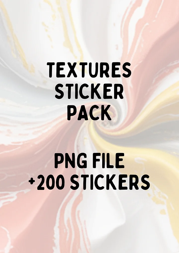 Textures Sticker Pack product image (1)