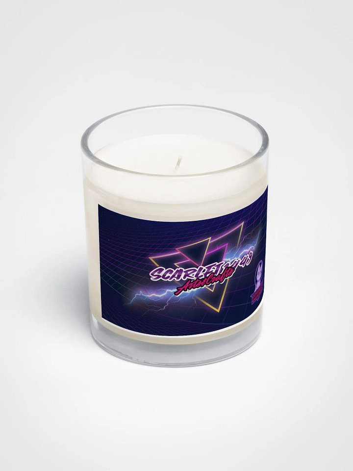 Scarlet1449s Synthwave Soy Wax Candle product image (2)