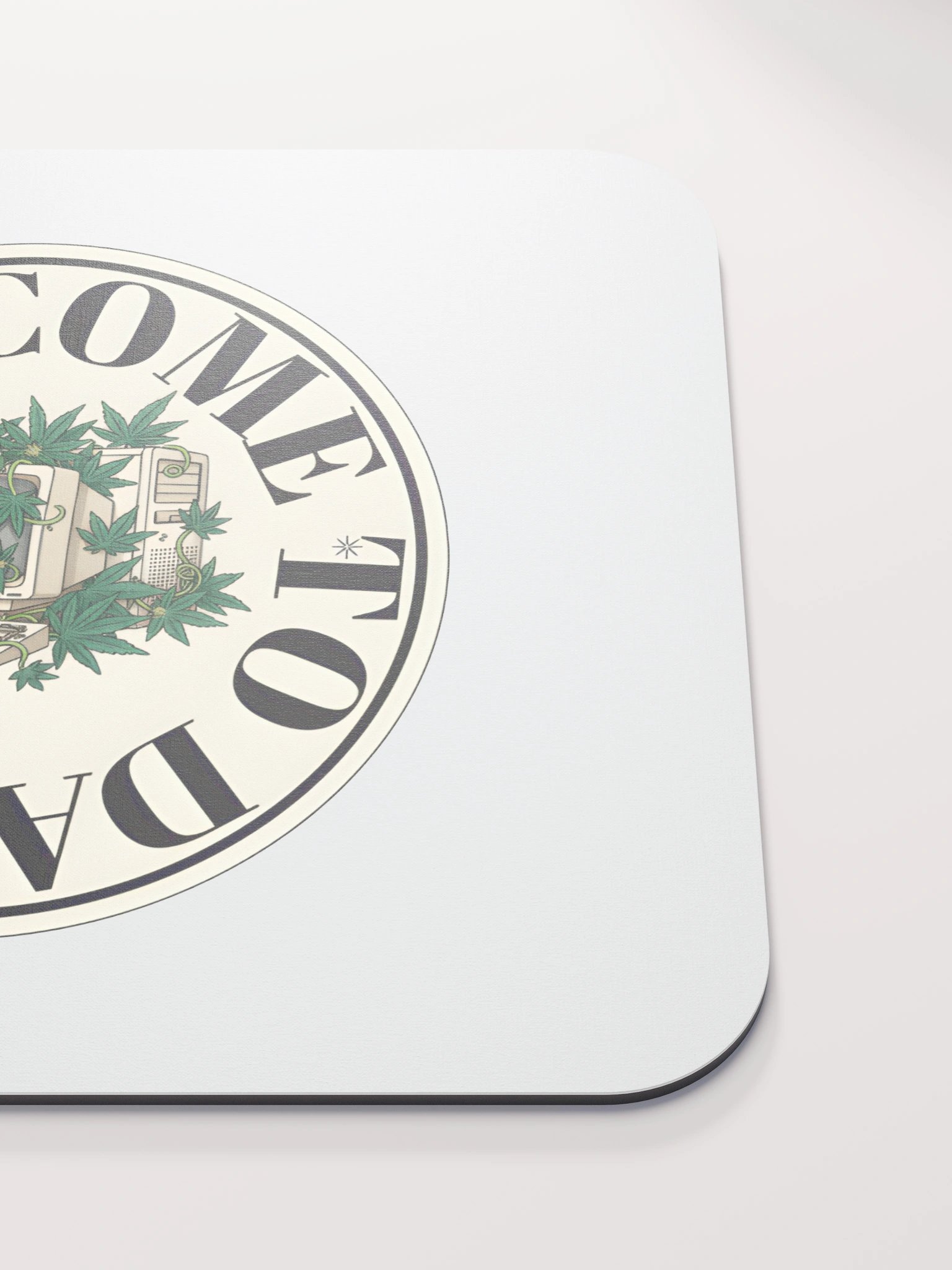 Leafy Welcome Mouse Pad product image (5)