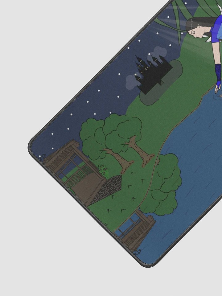 Midnight Reflections Desk Mat 12"x18" product image (2)