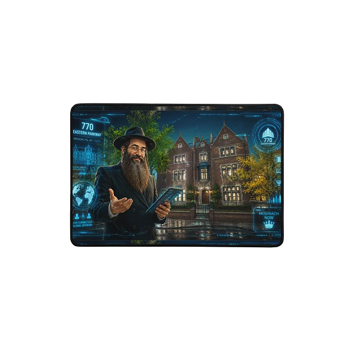 Chabad Rabbi 770 mat product image (1)