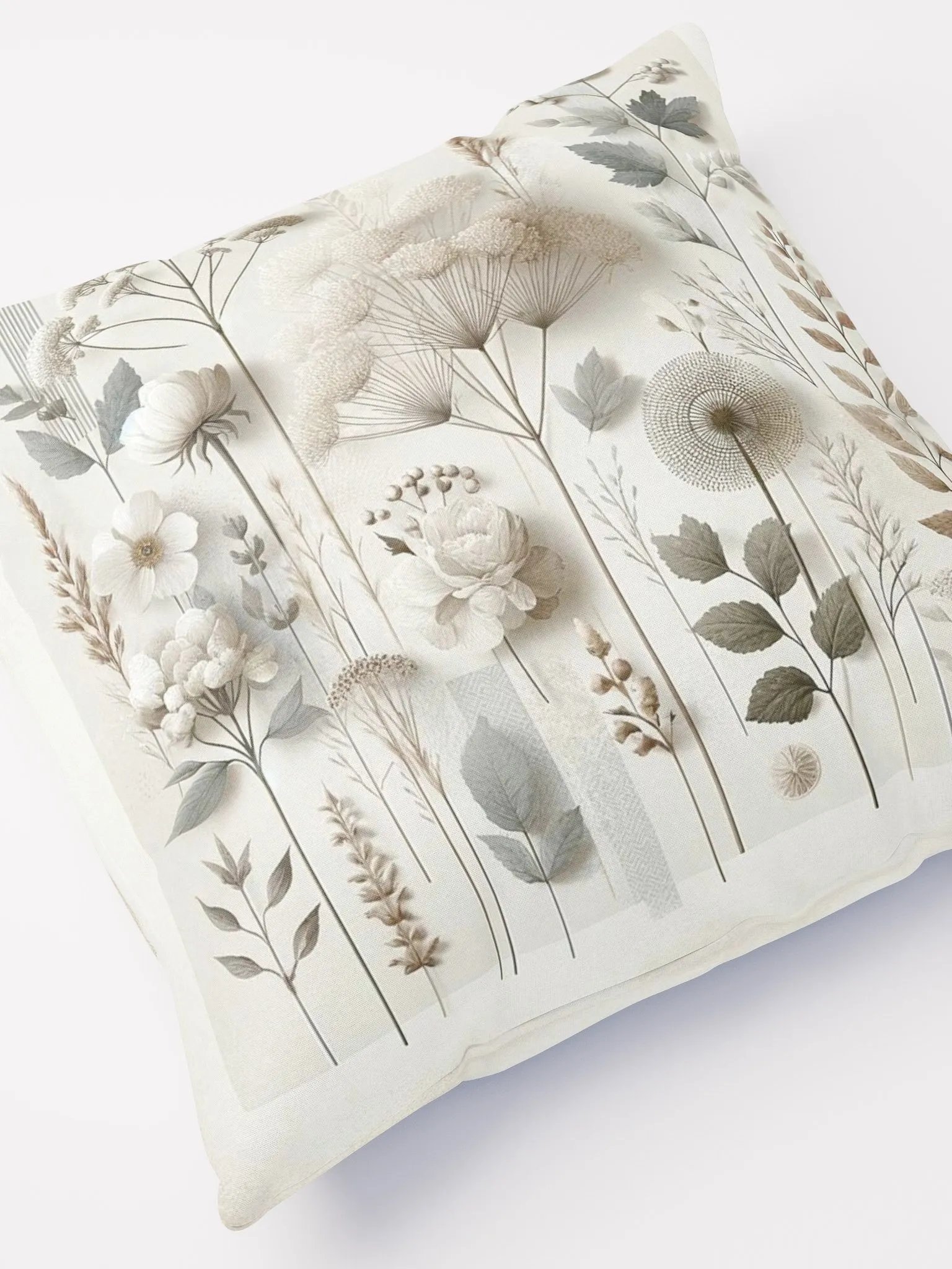 Serenity in Bloom: Scandinavian & Provençal Style Accent Pillow product image (7)