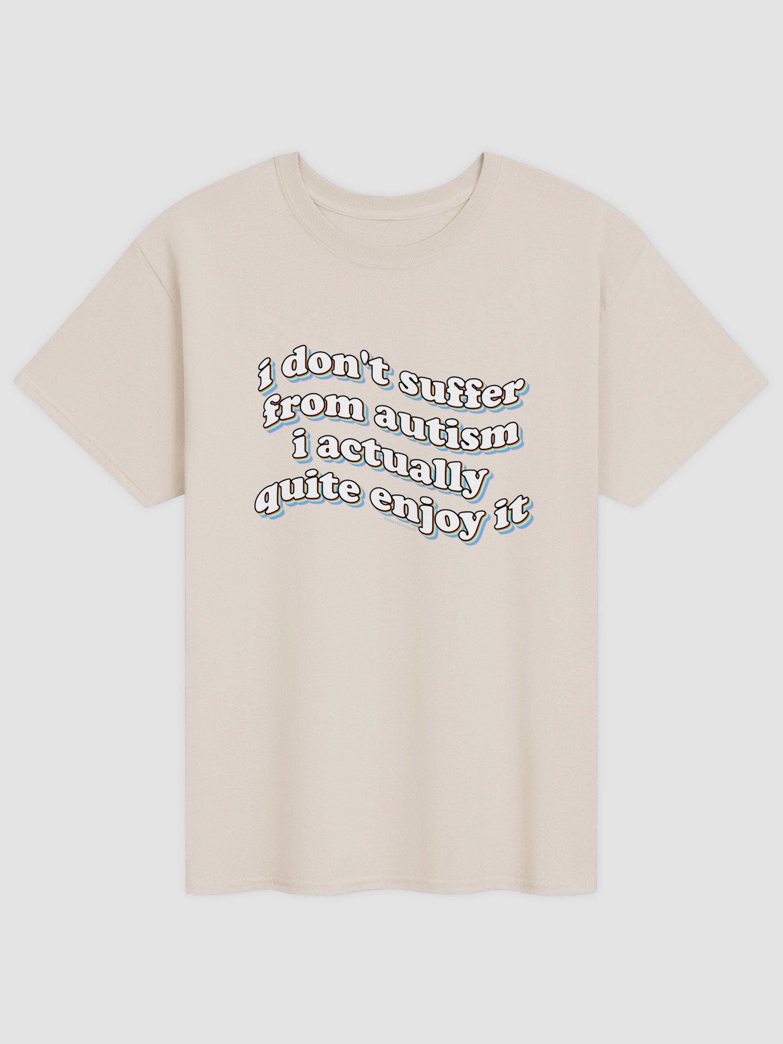 I don't suffer from autism T-shirt product image (17)