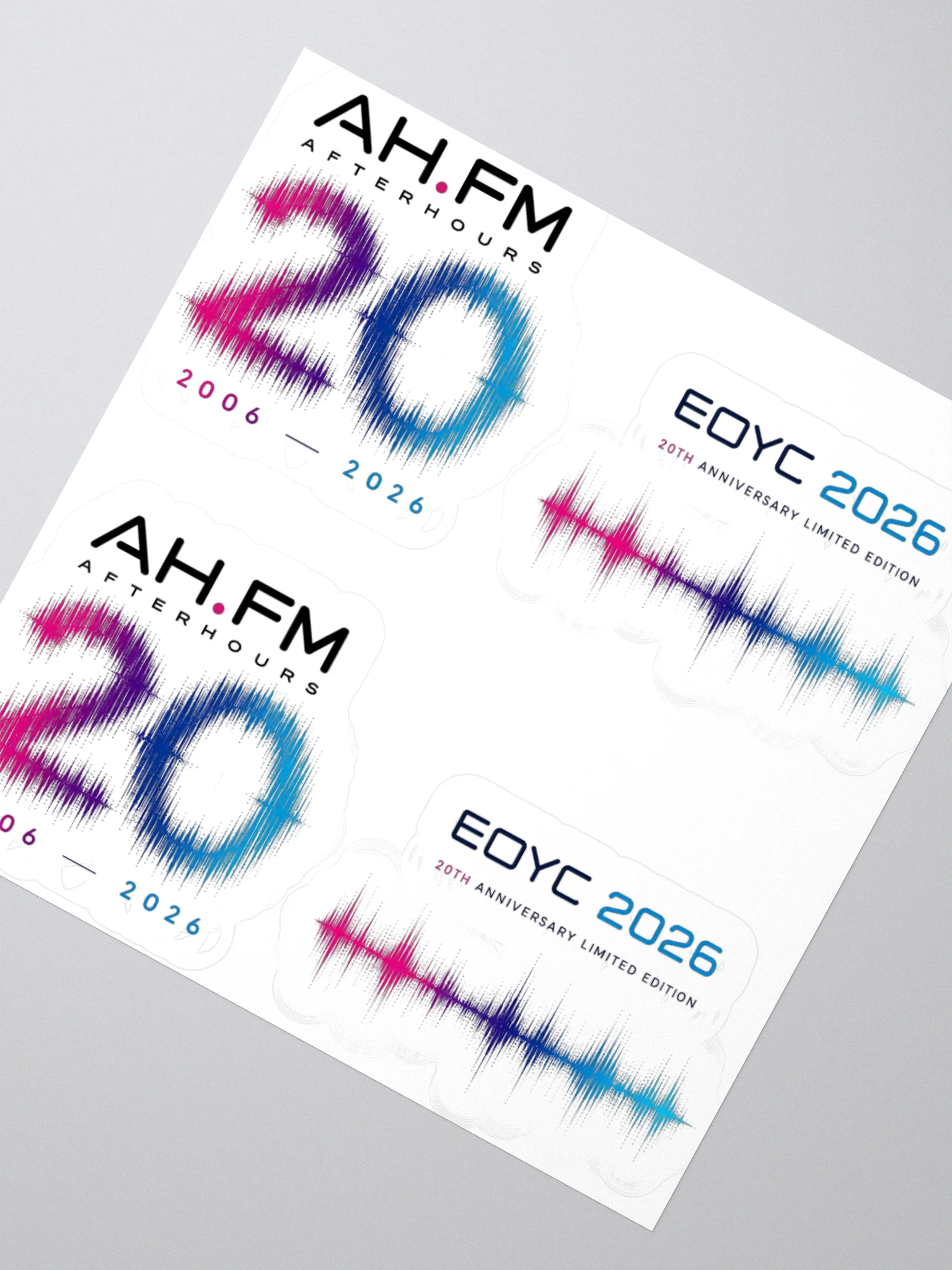 20th Anniversary × EOYC 2026 Limited Edition Stickers product image (2)