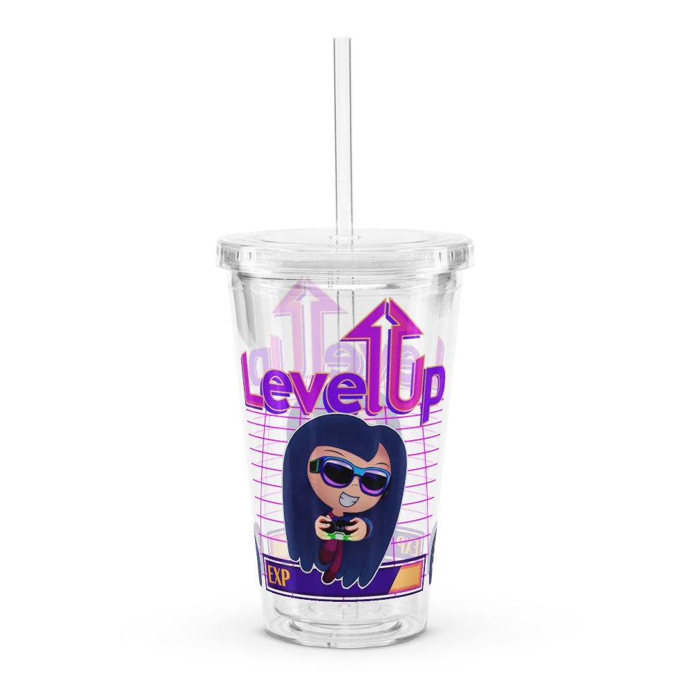 Level Up Double Wall Plastic Tumbler product image (1)