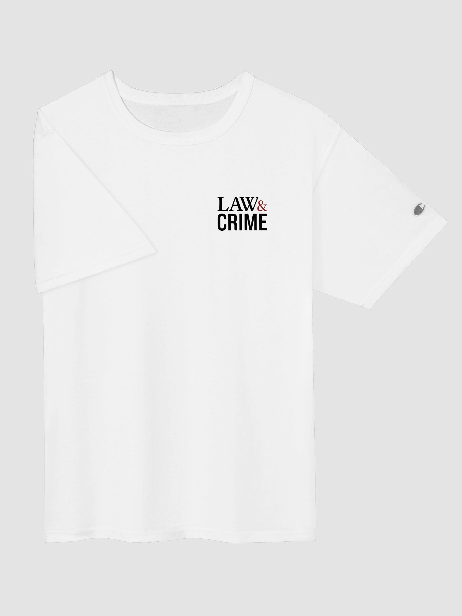 Law & Crime Champion T-Shirt - White product image (2)