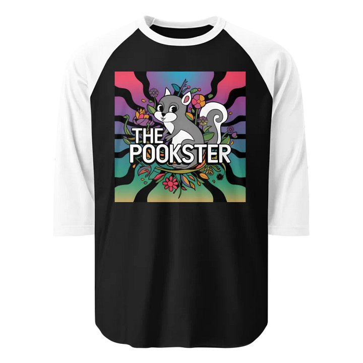 The Pookster's Floral Fantasy Raglan Tee product image (1)
